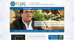 Desktop Screenshot of fejal.org
